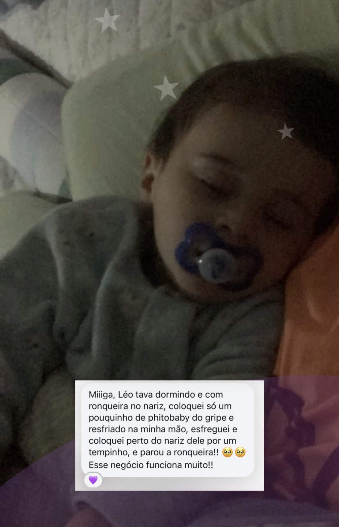 Feedback de CAMILA FERRAZ · MÃE DA LIZ, 5 MESES